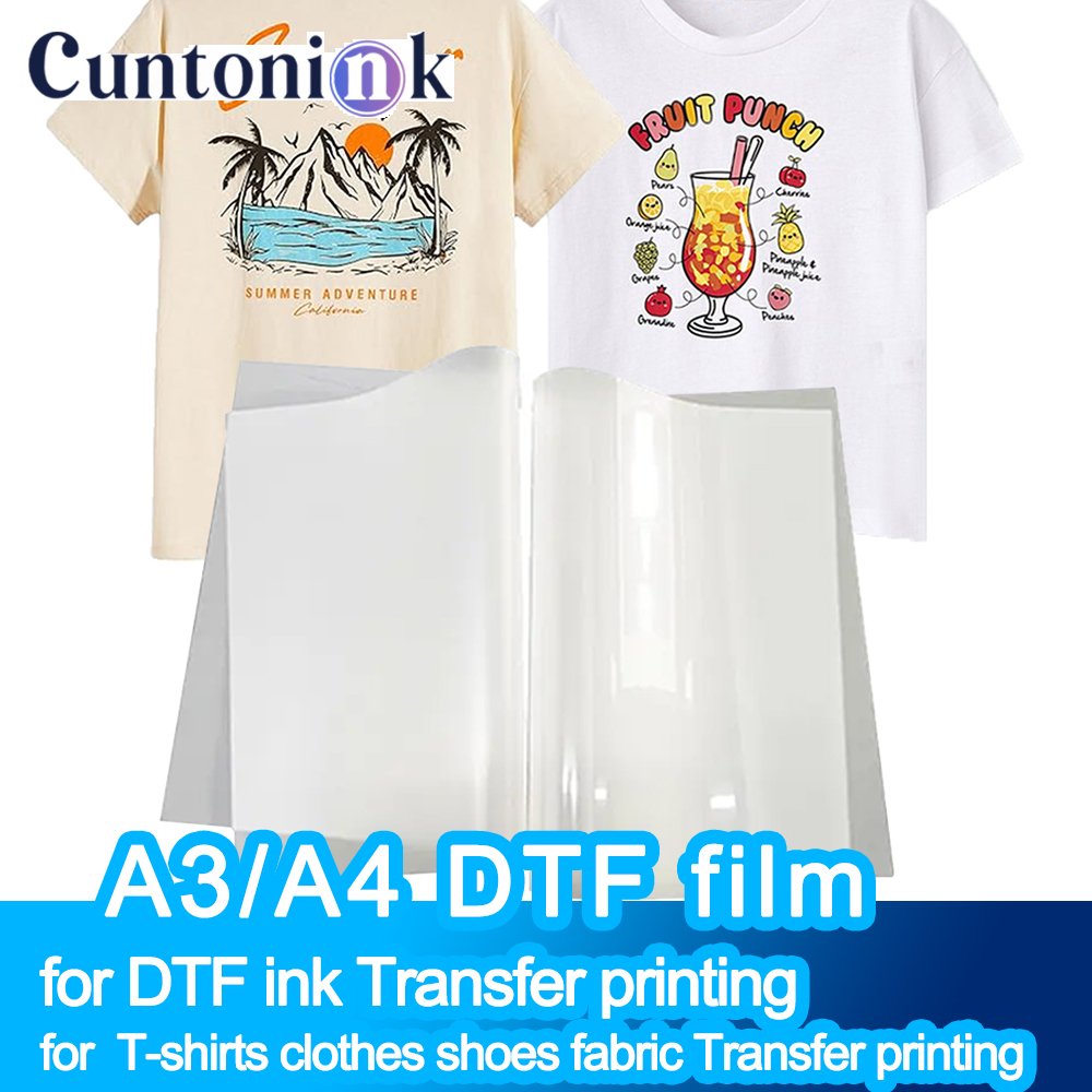Dtf Hot Peel Film - A3 A4 50/100 DTF Film Cold