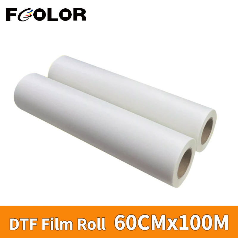 Dtf Hot Peel Film - Fcolor 60cm*100m DTF PET Film Roll
