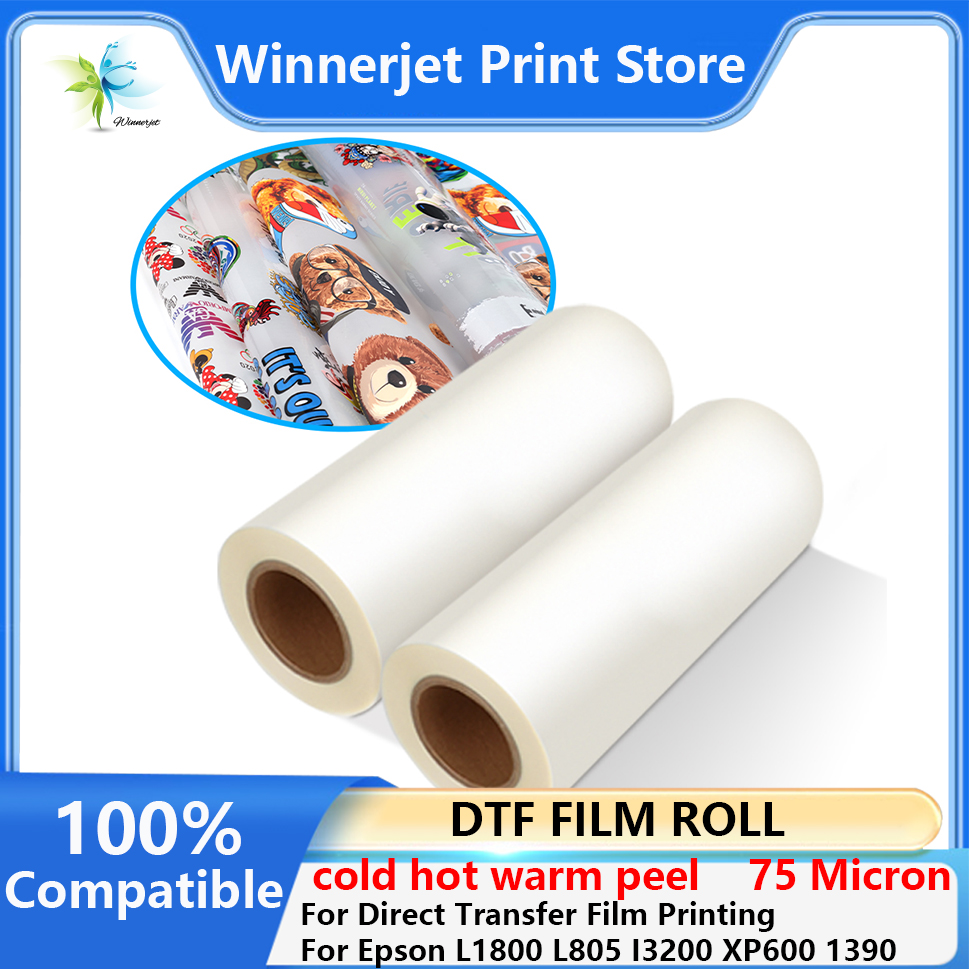Dtf Hot Peel Film - 30cm*100m DTF PET Film Roll Direct