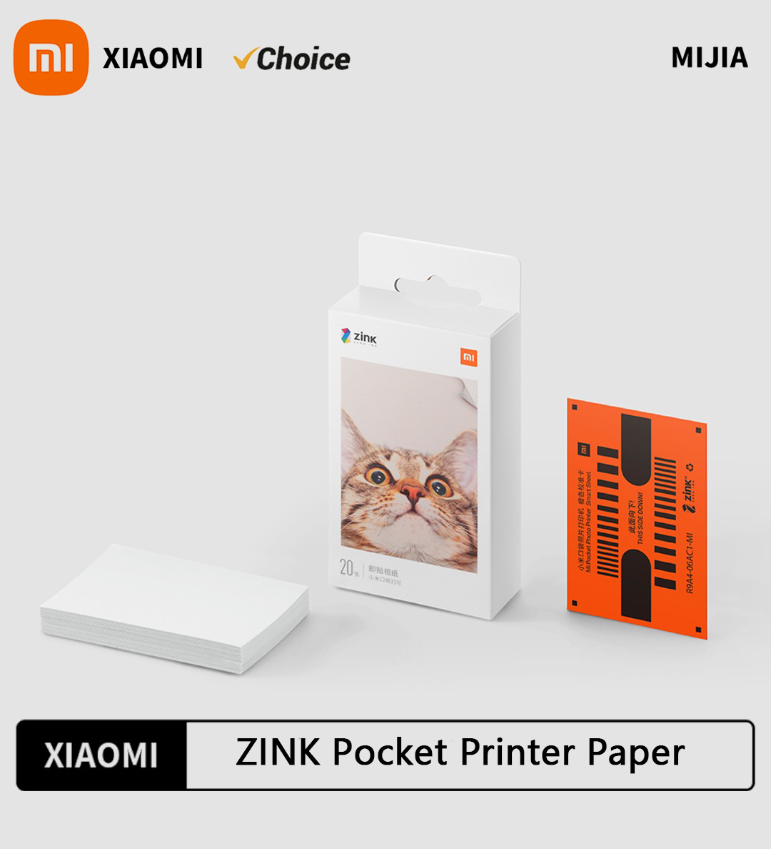 Commercial Printing Paper - Original 100% Xiaomi ZINK Pocket Printer