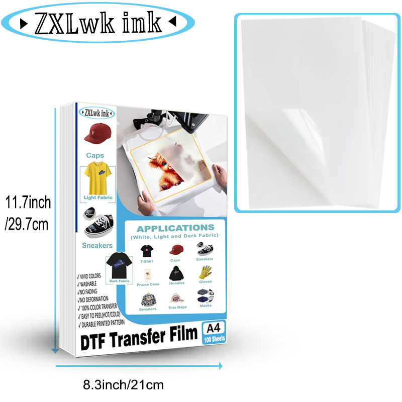 DTF Transfer Film,75U Thicknes - đánh giá và giá Dtf Hot Peel Film