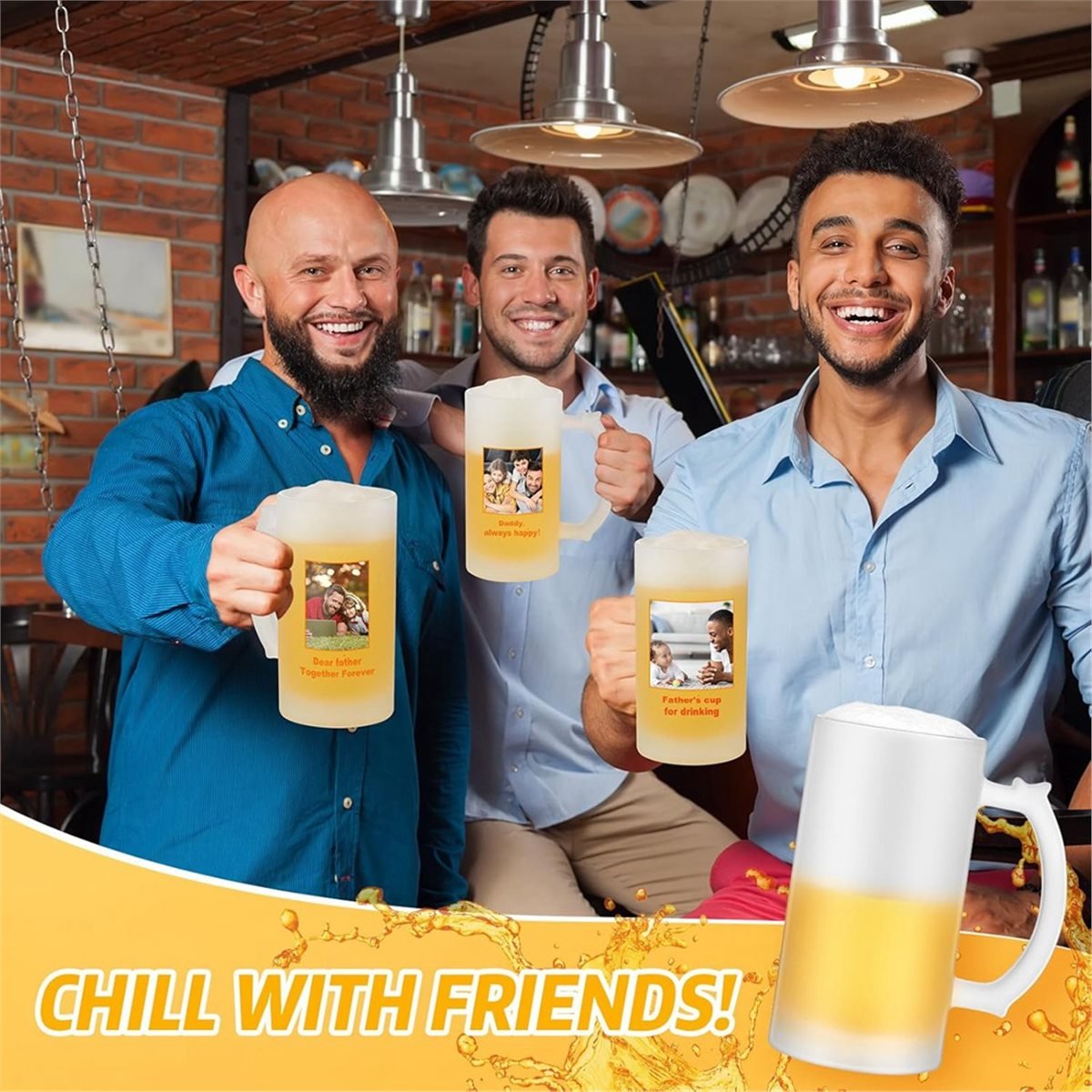 2 Pcs Sublimation Blank Beer M - đánh giá và giá Sublimation Mug Blank