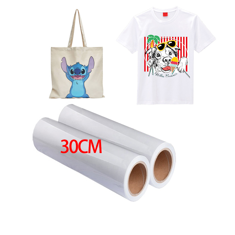 30cm×100m PET Roll-to-Roll UV  - đánh giá và giá Dtf Hot Peel Film