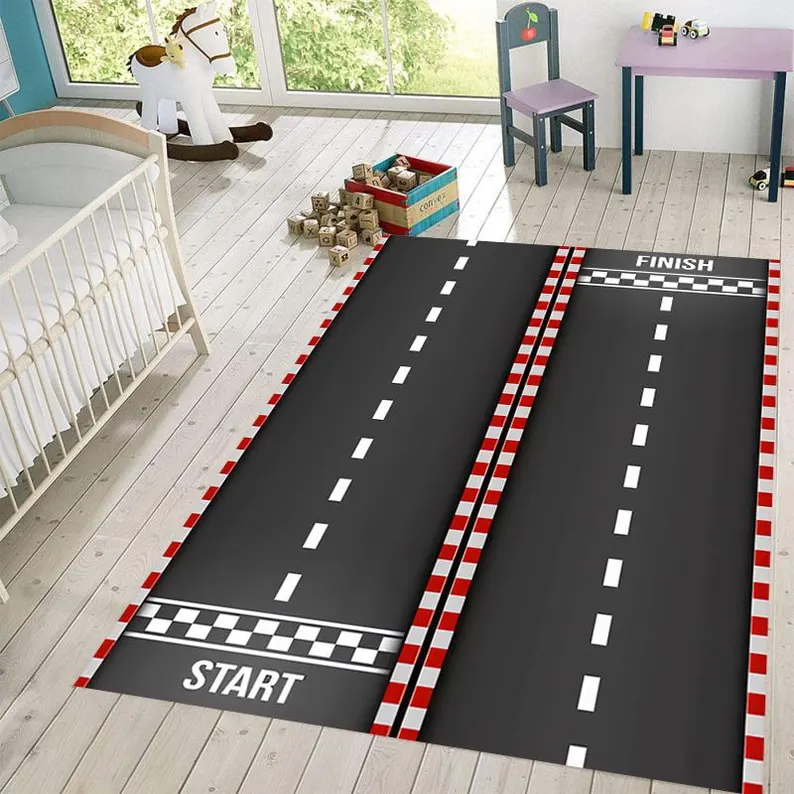 Racing Track Carpet Urban Tran - đánh giá và giá Commercial Printing Machine