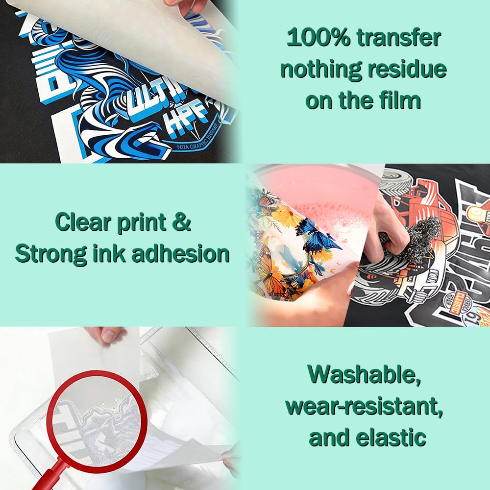 HONGCAI 30 sheets A4 DTF Trans - đánh giá và giá Dtf Hot Peel Film