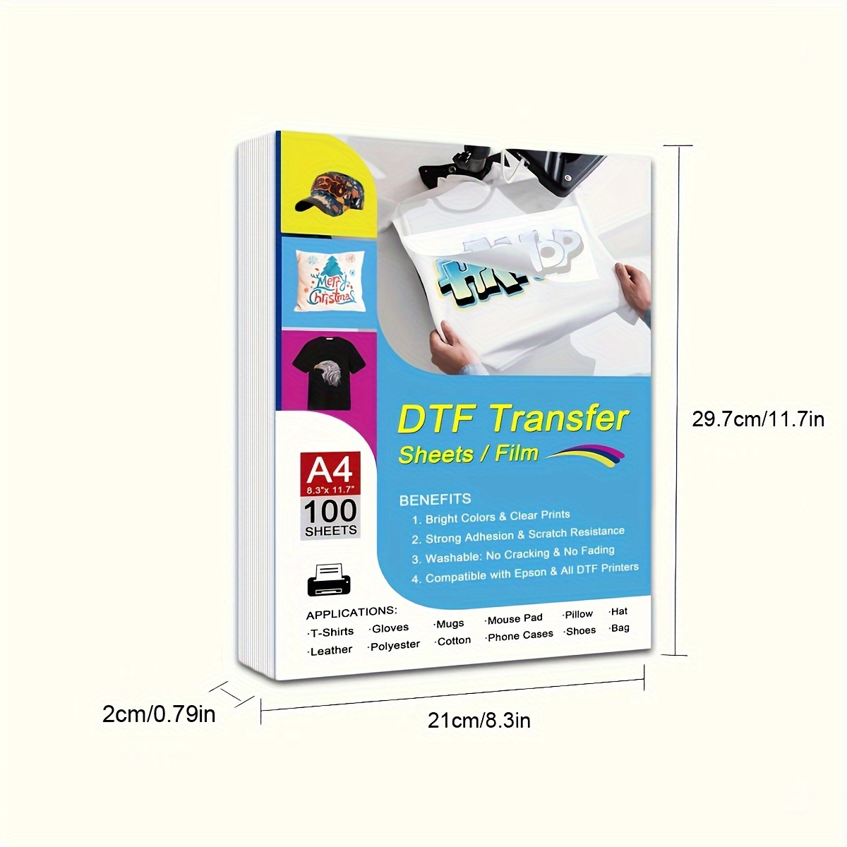 A4 DTF PET Film DTF Transfer F - đánh giá và giá Dtf Hot Peel Film