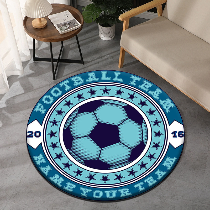 Soccer Theme Round Carpet Spor - đánh giá và giá Commercial Printing Machine