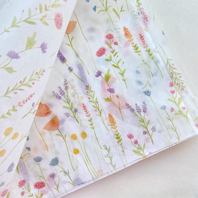 20 Sheets Lavender Print Gift  - đánh giá và giá Commercial Printing Paper